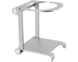 Koffie Drip Houder - Portabel Zet Hulpstuk - Koffie Zetten - Inklapbaar Aluminium Ontwerp - 9.2 cm Hoog - Zilver