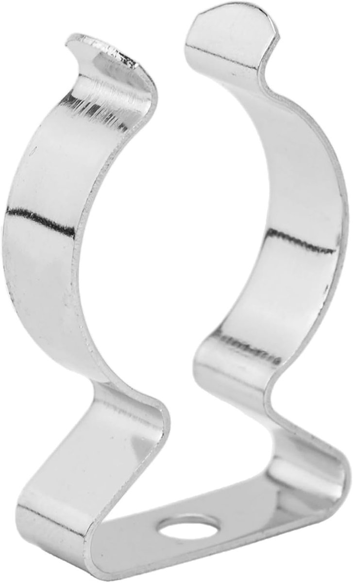 Veerklemmen Gereedschap - Gereedschapshouder Clips - Gereedschap Ophangen - Zilver Mangaanstaal - 25 mm - Zilver