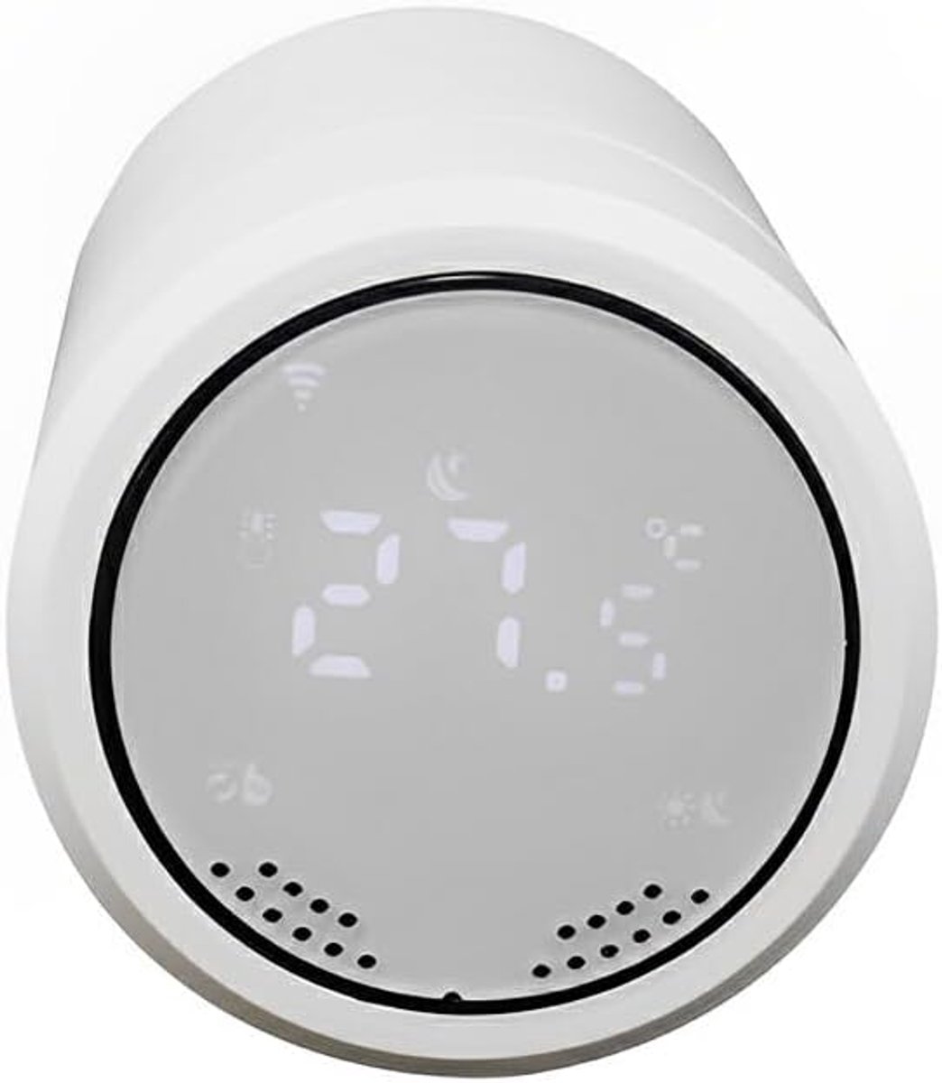 Radiator Aandrijving - Thermostaat Klep - Temperatuur Regelen - App Bediening - 1 stuk - Wit