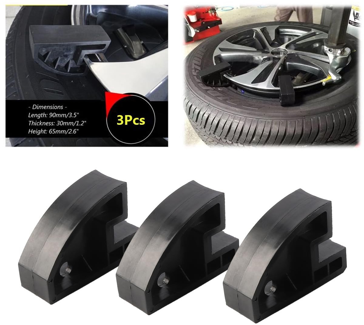 Dailygoods - 3-Pack Autoband Kralenklem Gereedschap voor Eenvoudige Montage
