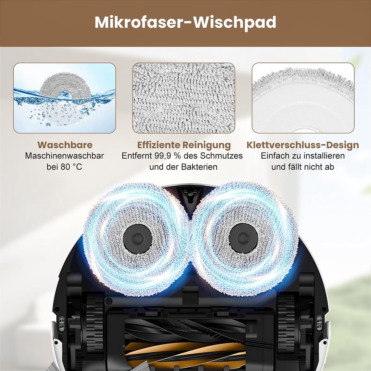 Dailygoods- Accessoires voor Dreame X50 Ultra Complete - 2 Hoofdborstels - 6 Stofzuigerzakken - 2 Filters - 4 Borstels - 6 Reinigingspads - Stofzuigeraccessoires