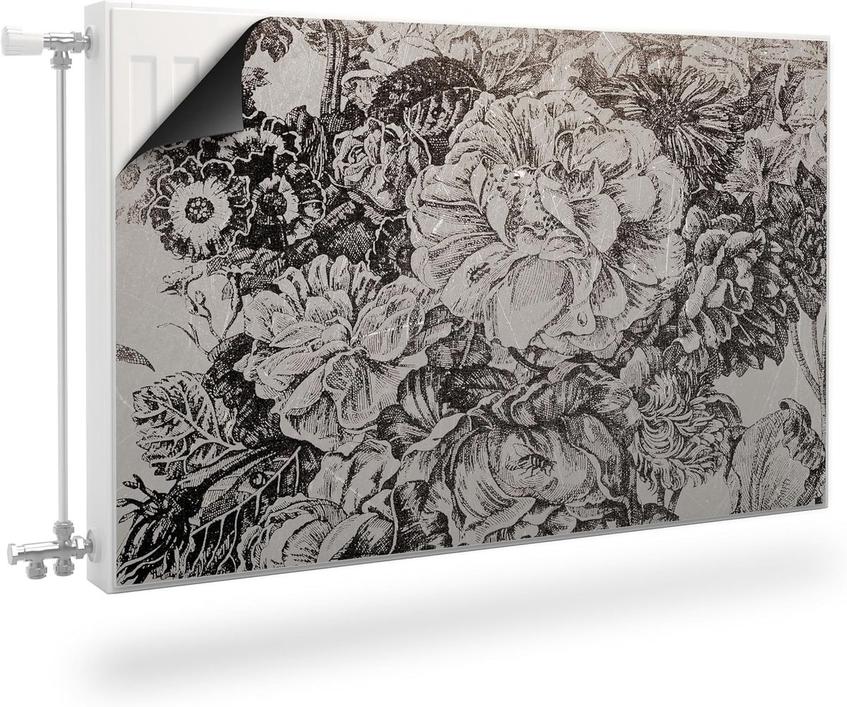 Magnetische Radiatorhoes - Radiatorfolie Decoratie - Verwarmingen Verfraaien - Geurloos en Gezond - 90 cm x 60 cm
