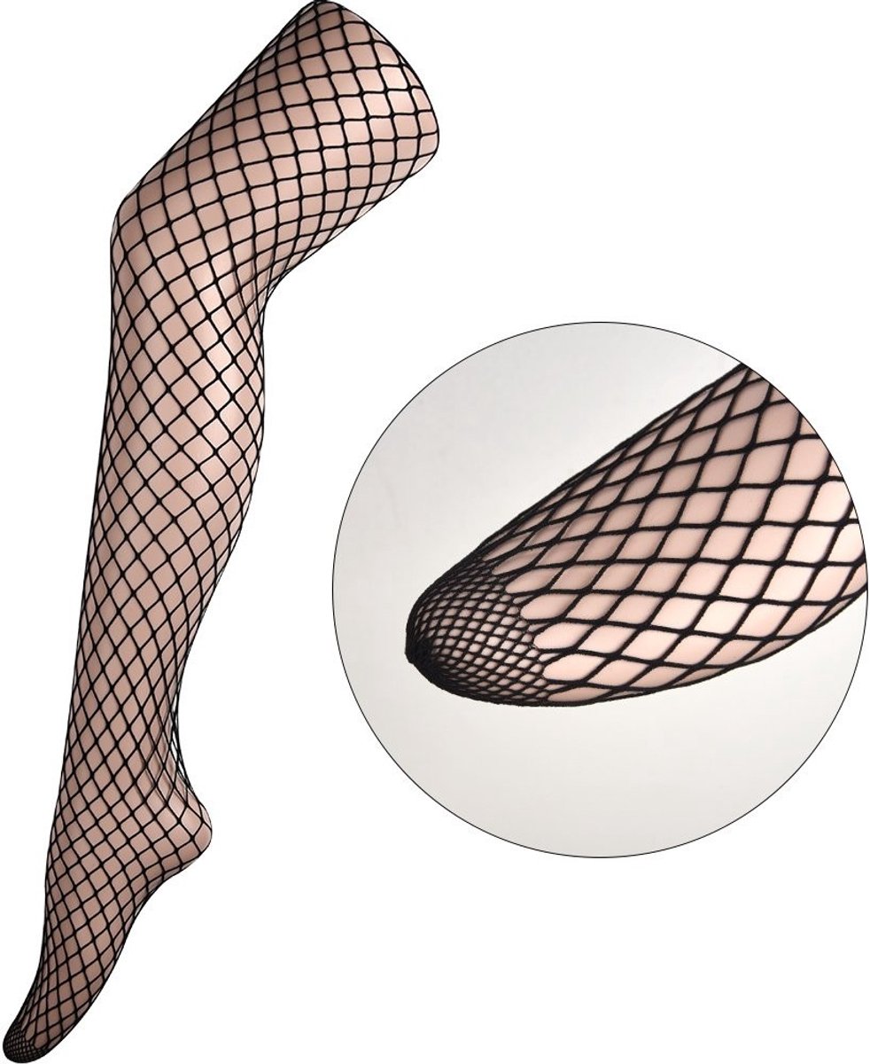 Dailygoods- Panty 6 Paar - Hoge Taille - Netpanty - Rekbaar - Comfortabel - Modieuze Kousen