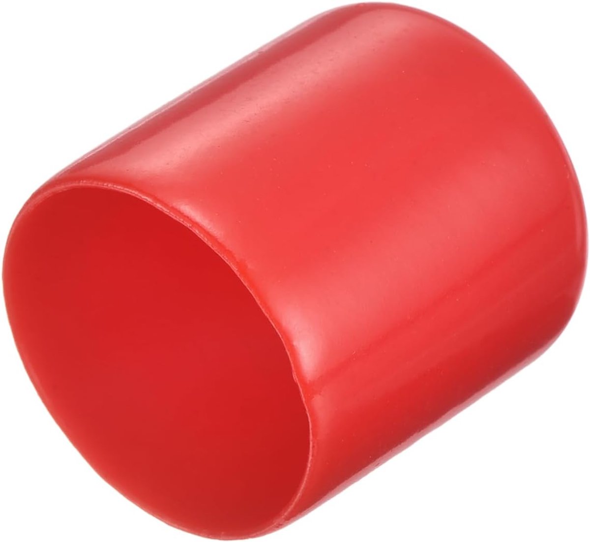 Rubberen Eindkapjes - Beschermdoppen - Meubelbescherming - Flexibel Materiaal - 21mm Binnendiameter - Rood
