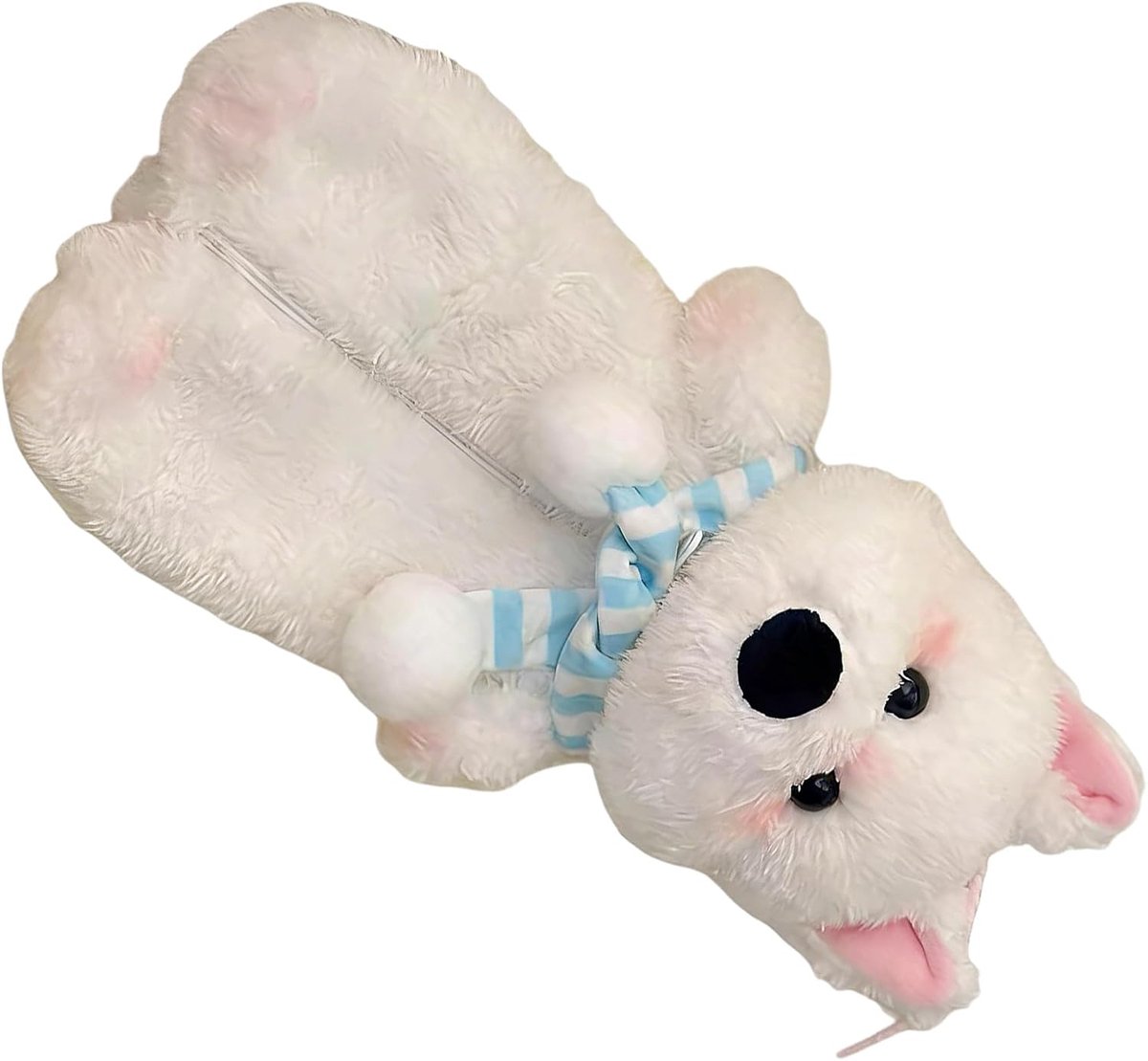 Pluche Etui - Pennentas Briefpapier - School Kantoor - Cartoon Puppy Design - 30x10x5 cm - Westelijke Hooglanden
