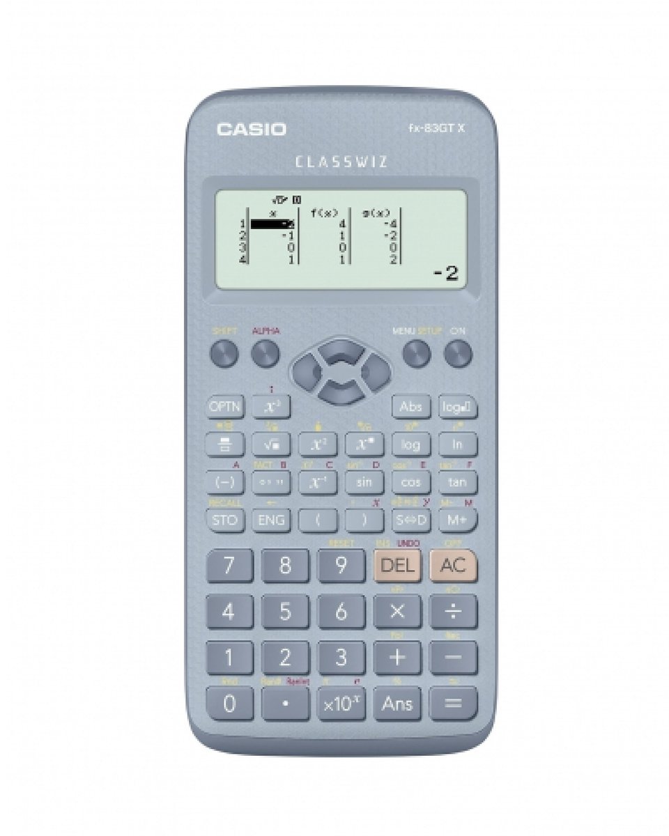 Casio FX 83 GT X Blau