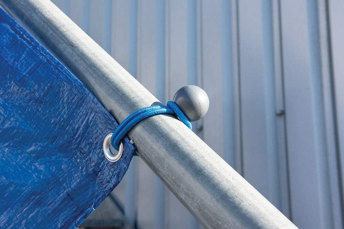 Afdekzeil - Regenzeil Beschermzeil - Tuinmeubels Afdekken - Waterdicht Scheurvast - 500 x 150 cm - Blauw