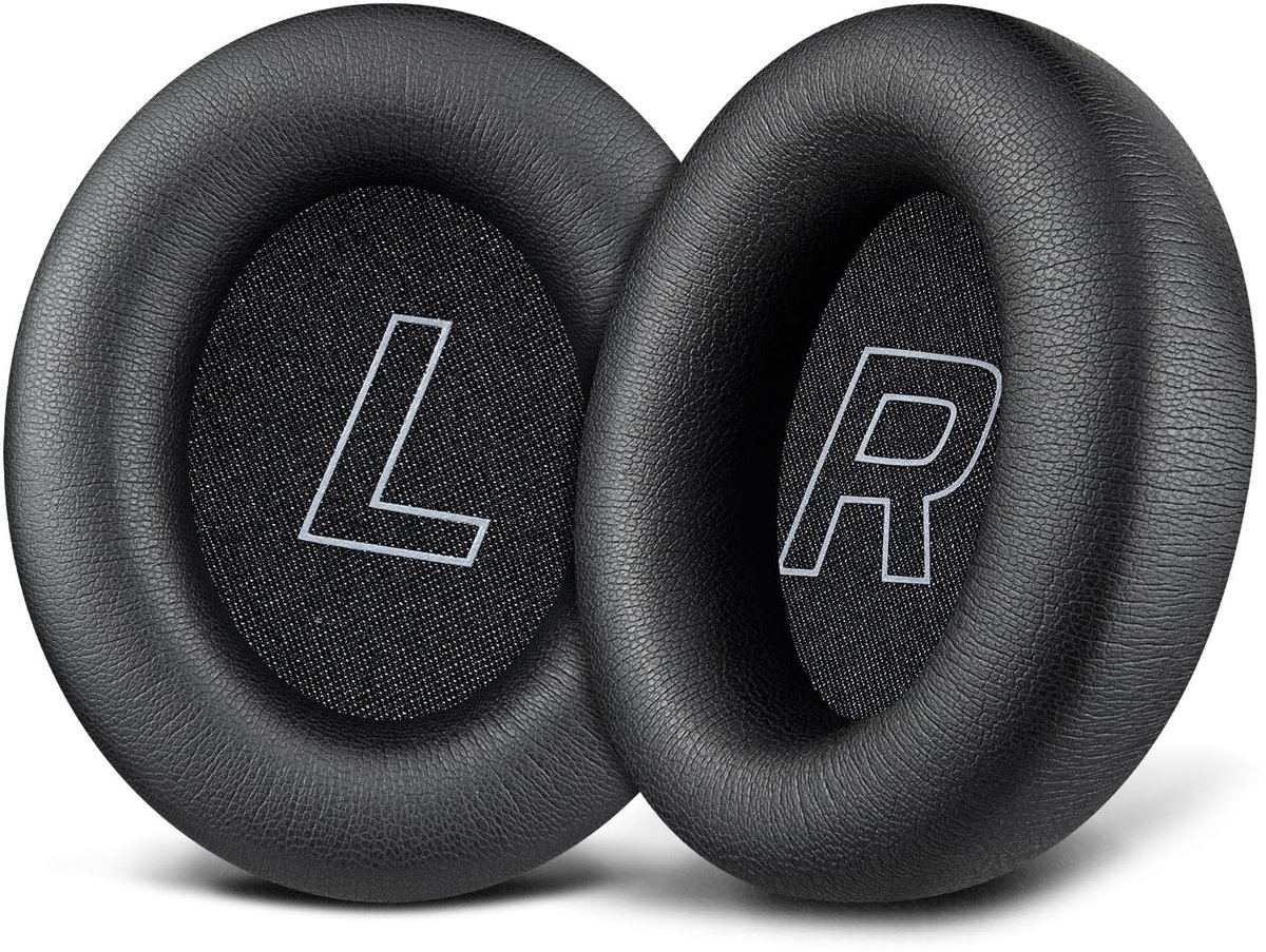 Dailygoods - SOULWIT Oorkussens Vervanging voor HyperX Cloud Mix 2 – Dual Wireless Over-Ear Hoofdtelefoon, Earpads Cushions met Zacht Proteïneleer en Hoog Dichtheid Memory Foam