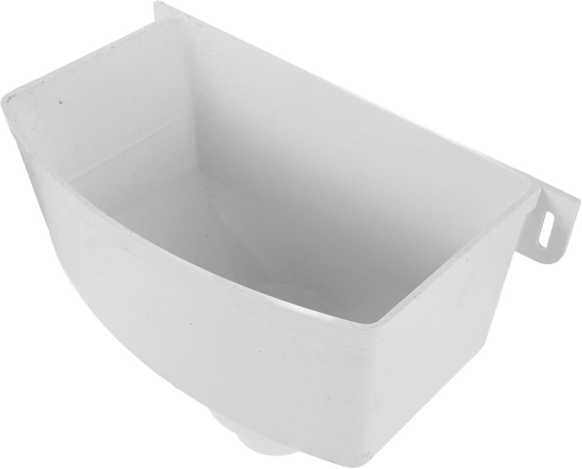 Goot Afvoer - Regenpijp Koppeling - Dakwater Afvoeren - Eenvoudige Installatie - 33.2 x 27.8 cm - Wit