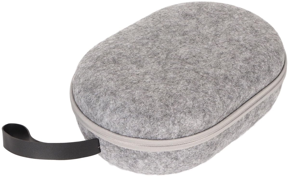 Dailygoods - Beschermende VR-draagtas - Grote Capaciteit - Verbeterde Bescherming - Harde Tas - Geschikt voor Meta 3 - Opbergtas voor VR-accessoires