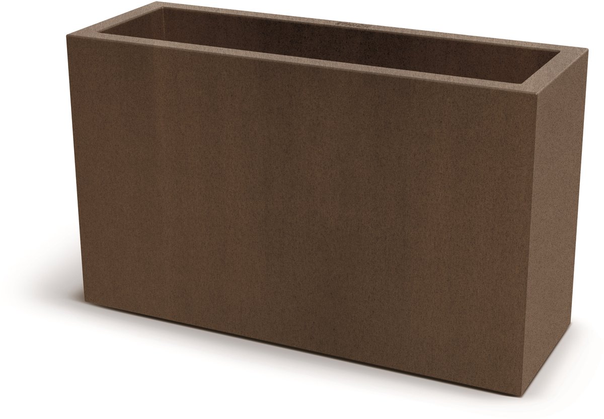 Bloempot Buiten Hoog Geneca Case Midl 100x34x60cm CORTEN Ethick