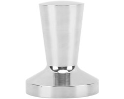 Dailygoods- Koffievulpoederpers 40 mm - Roestvrij Staal - Handbediend - Professioneel - Espresso - Platte Bodem - Koffietamper