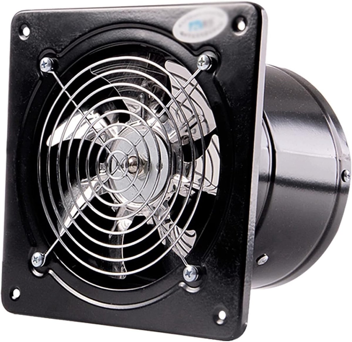 Afzuigventilator Keuken - Ventilator met Klep - Lucht Verversen - Kogellager Motor - 6 Inc