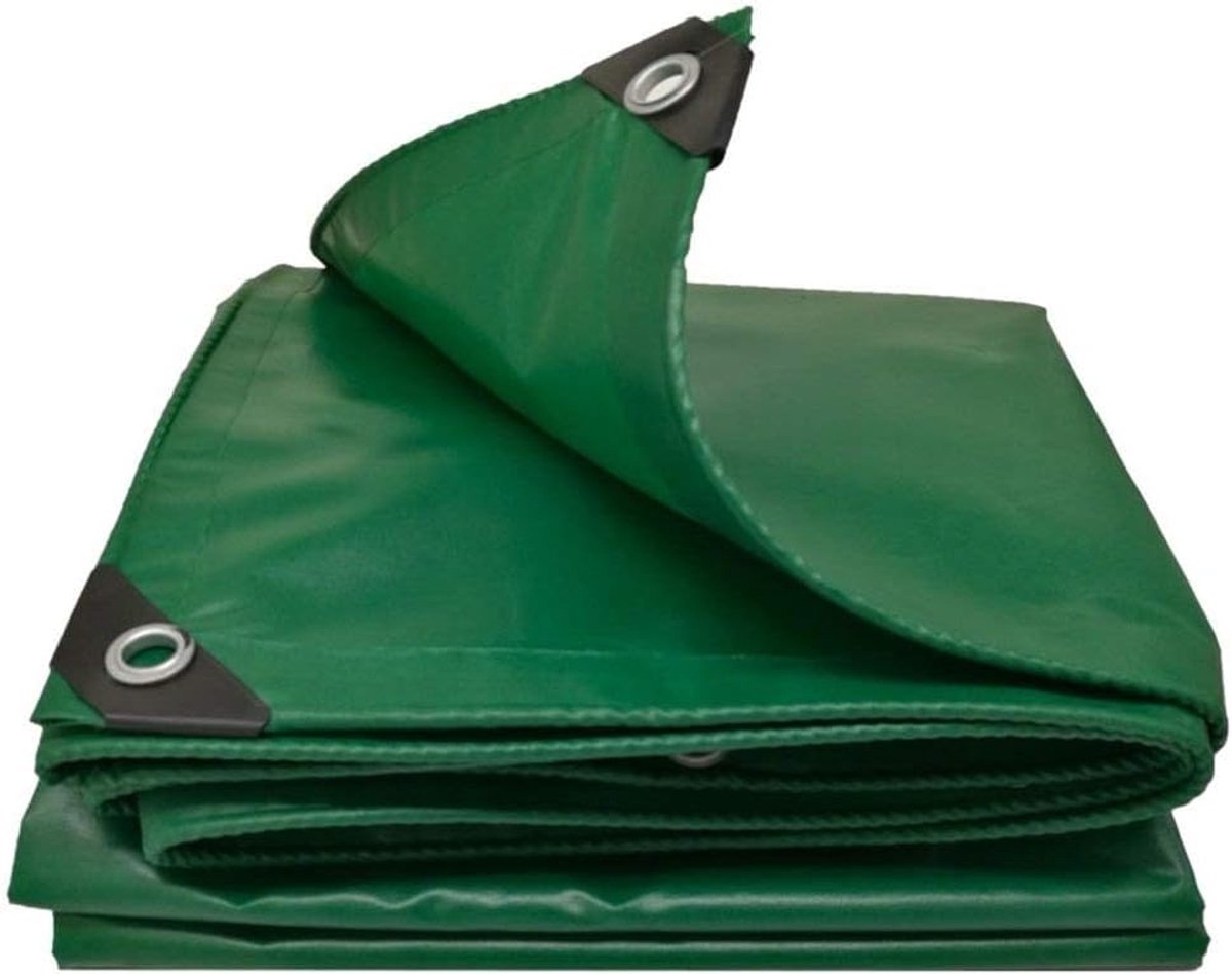 Dekzeil Regenhoes - Beschermhoes Tarp - Outdoor Bescherming - Dubbelzijdig Waterdicht - 3x2 Meter - Groen