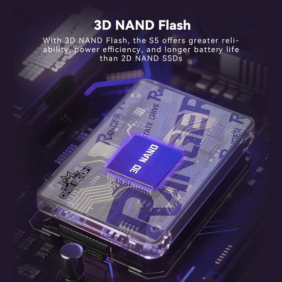 Interne SSD - Solid State Drive - Computer Upgrade - Hoge Leessnelheid - 4 TB - Zilver — afbeelding 2