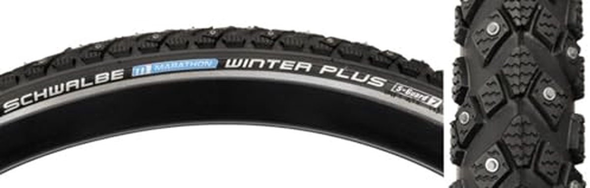 Fietsbanden Winter - Winterbanden - Veilig Fietsen - Extra Grip - 35-622 - Zwart