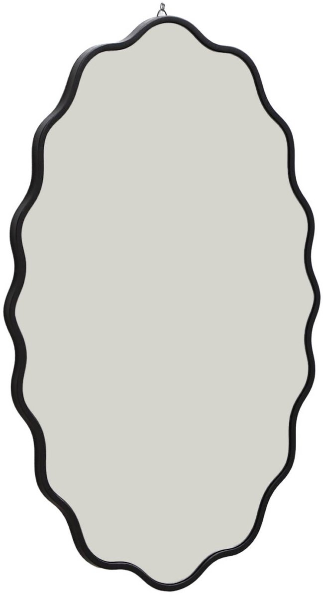 sweeek - Organische spiegel houtdecor 90cm - bruno