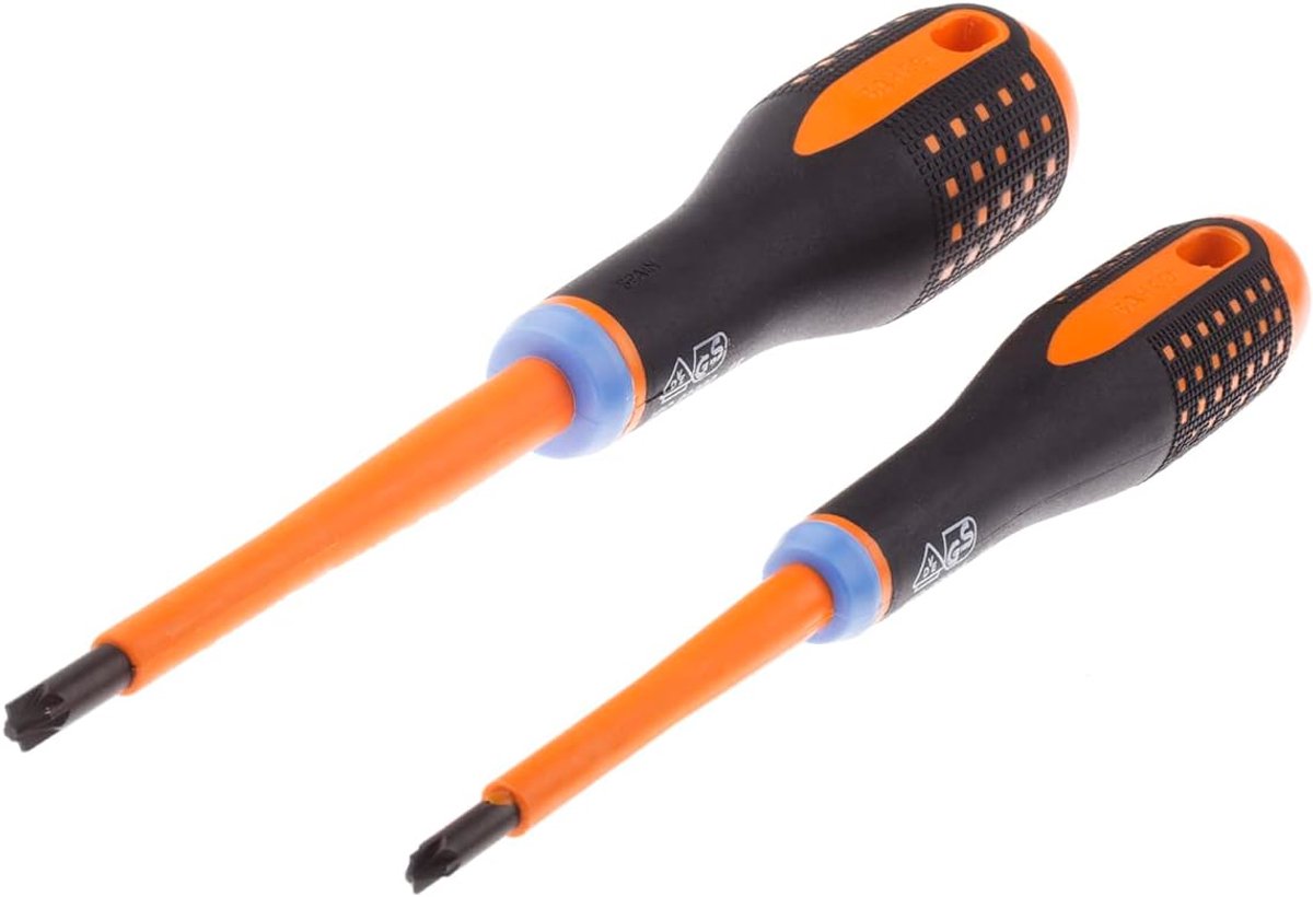 Schroevendraaierset - Handgereedschap - Klusjes Binnen - Ergonomische Handgrepen - Set van 2 - Multicolor