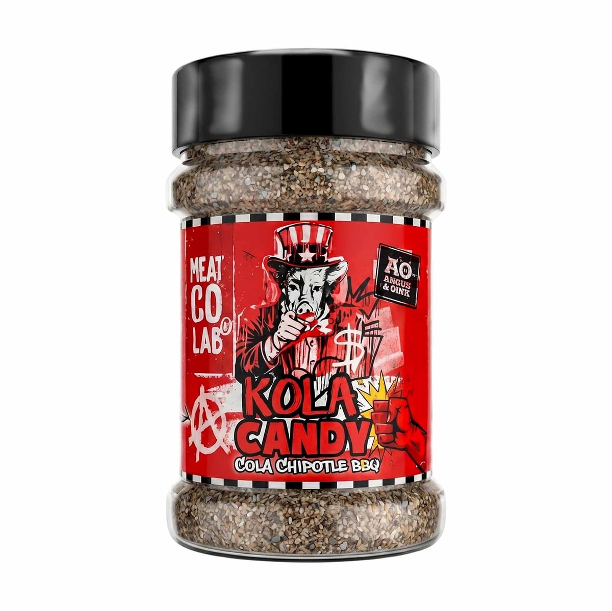 Angus & Oink Jack & Cola Rub 200 g - Kruiden & Specerijen - Cola Kruiden - Cola Rub - 200 g