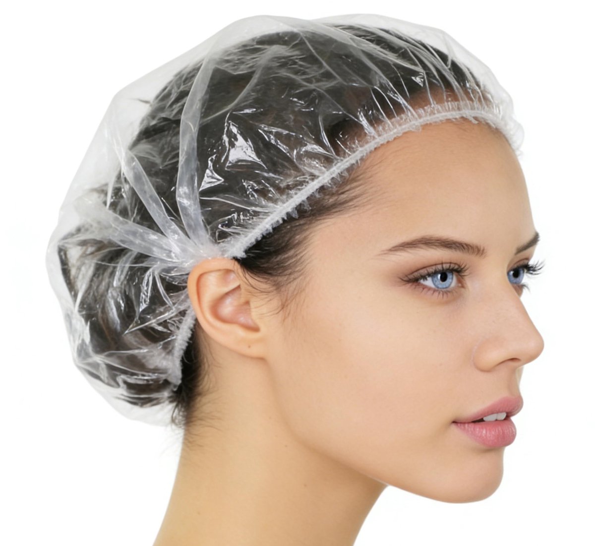Dailygoods- Douchemuts Waterdicht - 3 Stuks - Dikke Elastische Badmutsen - Lichtgewicht - Duurzaam - Herbruikbaar - Badmuts