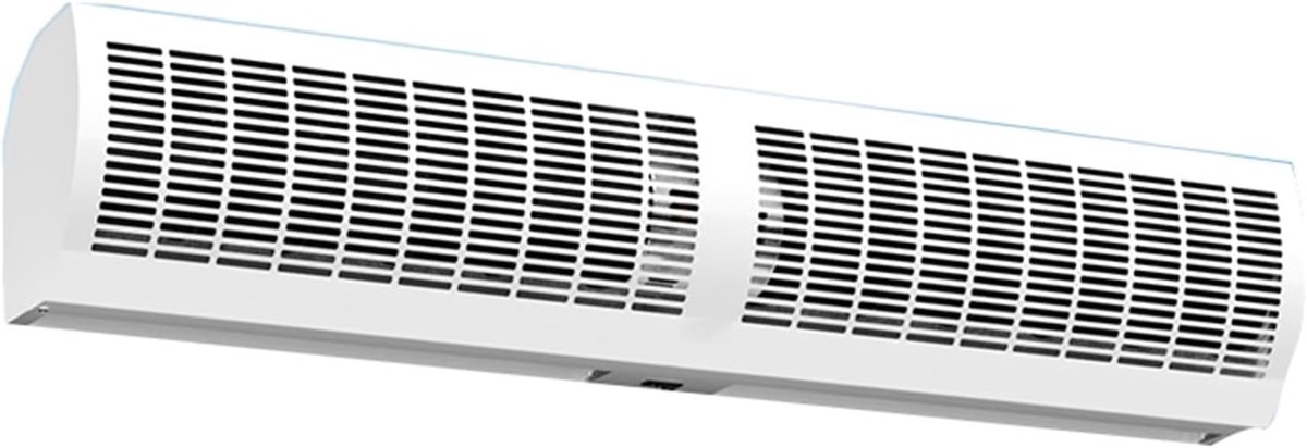 Luchtgordijn - Windscherm - Binnenklimaat regelen - Stille werking - 120cm - Wit