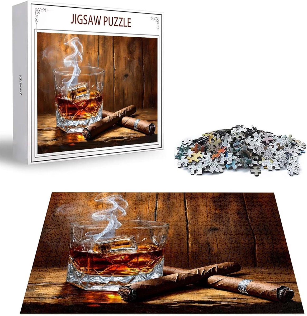 Puzzelmat - Grote puzzel - Ontspanning thuis - 4000 stukjes - 141x87cm - Multicolor