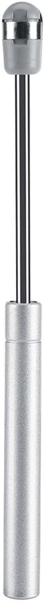 Dailygoods- Gasveer 80N - Deur Scharnier - Lift Ondersteuning - Meubilair - Zilvergrijs - Totale Lengte 26,3 cm - Deurscharnier