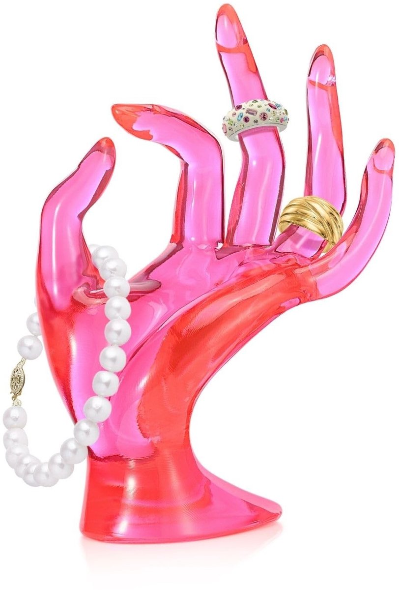Dailygoods- Sieradenhouder Dames Mannequin - Armband/Horloge Houder - Polsstandaard - Polyhars - Organisatie - Toegankelijkheid - Sieradenstandaard