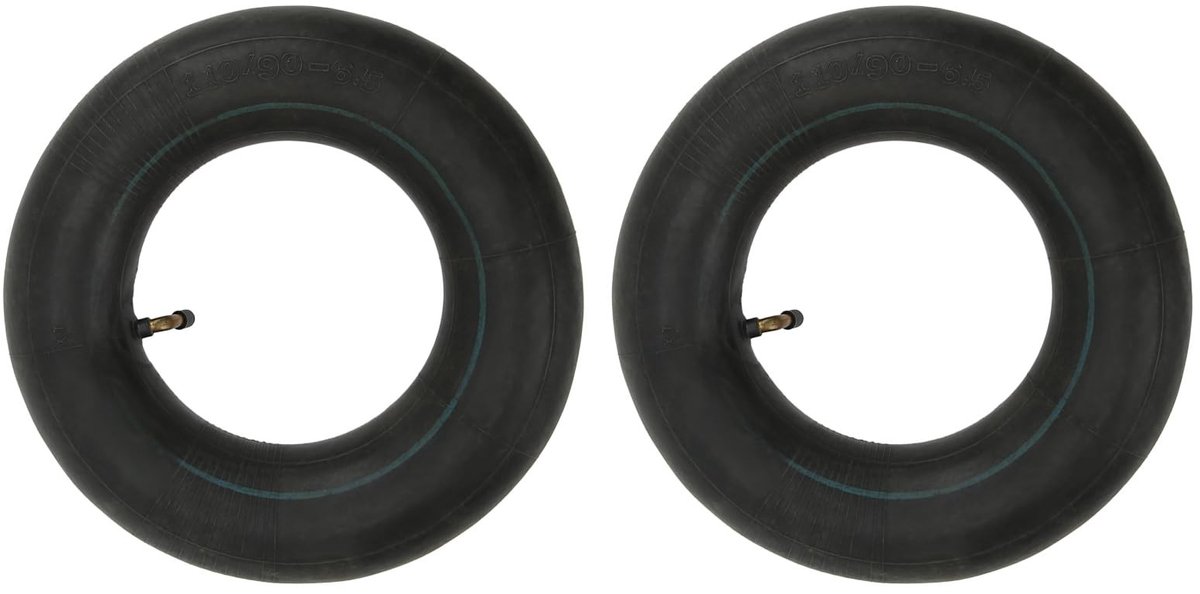 Dailygoods - Band Binnenband - 90/65 6,5 Inch - Duurzaam rubber - Geschikt voor Elektrische scooters - 2 Stuks - Mini Pocket Bike