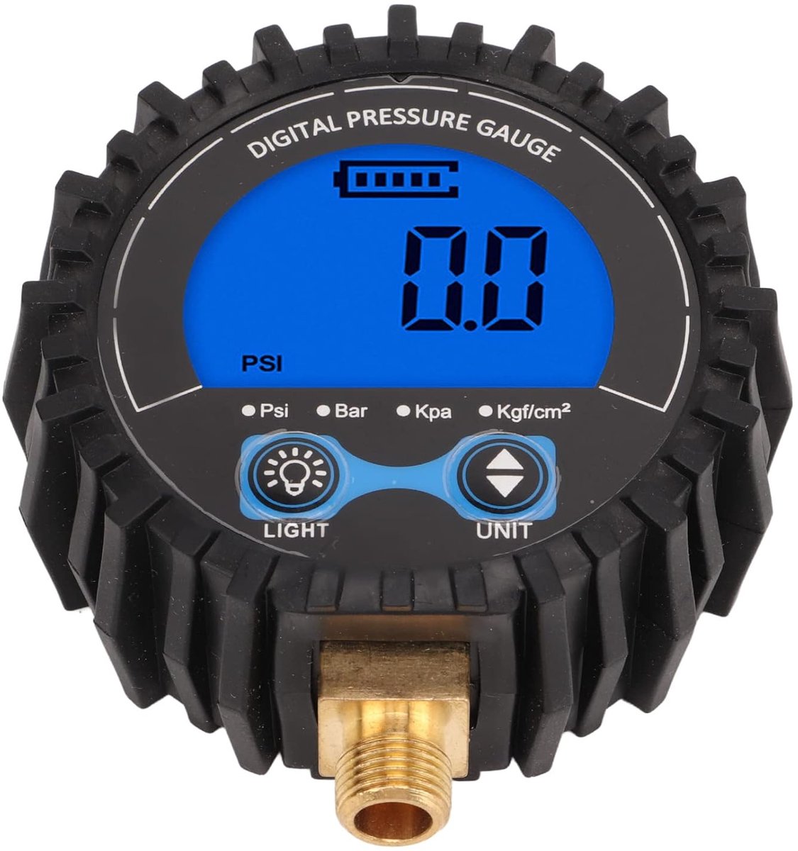 Digitale Bandenspanningmeter - Bandendrukmeter - Veilig Rijden - Hoge Nauwkeurigheid - 3-200 PSI - Blauw