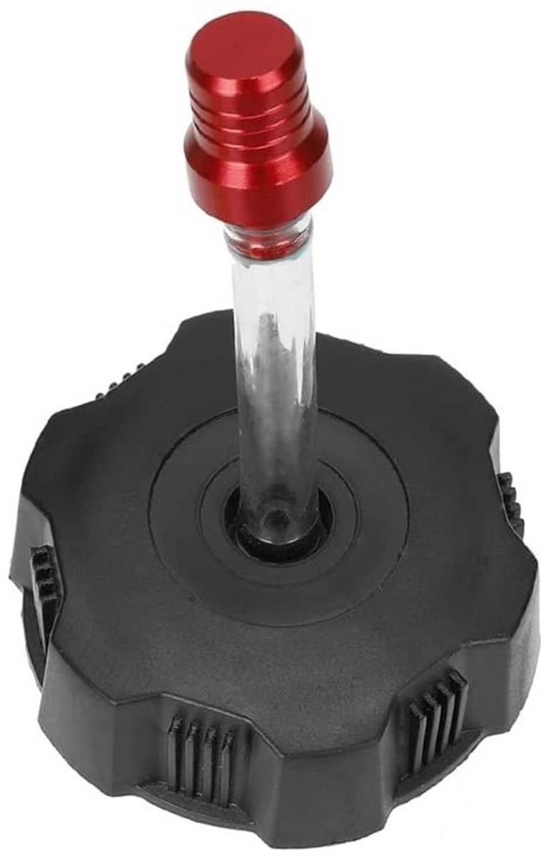 Store_7 - Gas Brandstof Tank Cap - Vent Ontluchting Buis - Zwart - Universele