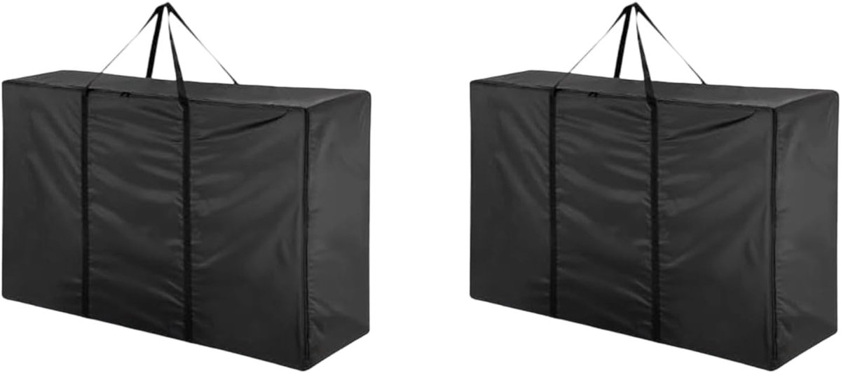 Opbergtas - Opbergzak - Tuinmeubelen Opbergen - Waterdicht Oxford Doek - 180x60x80 cm - Zwart