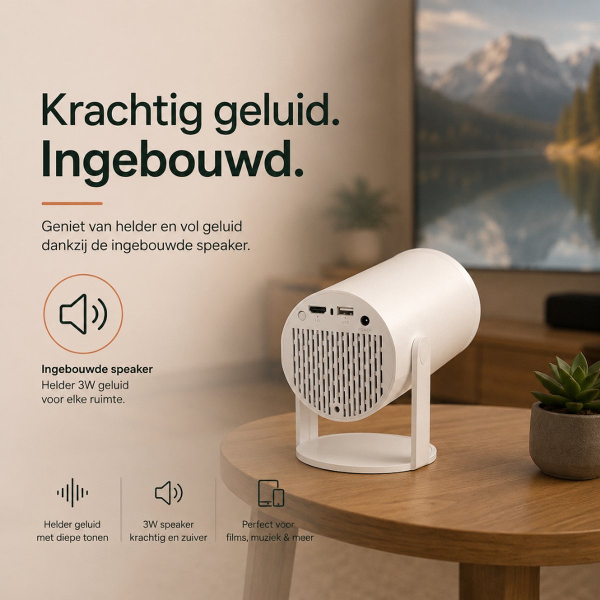 Organess Beamer - Home Cinema - 8k ondersteunend thumbnail 5