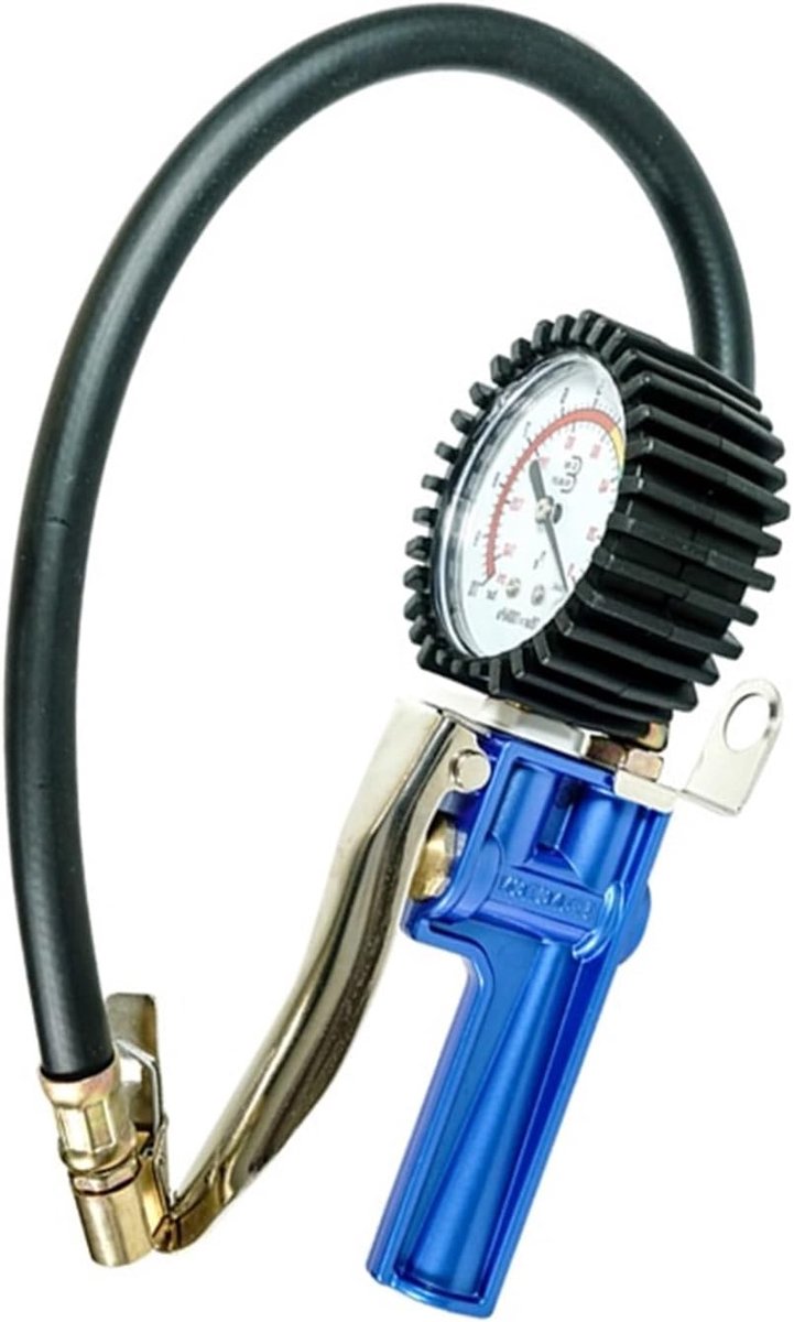 Banden Alarm - Druk Meter - Veilig Rijden - Mechanische Wijzer - 1x1x1 cm - Zwart