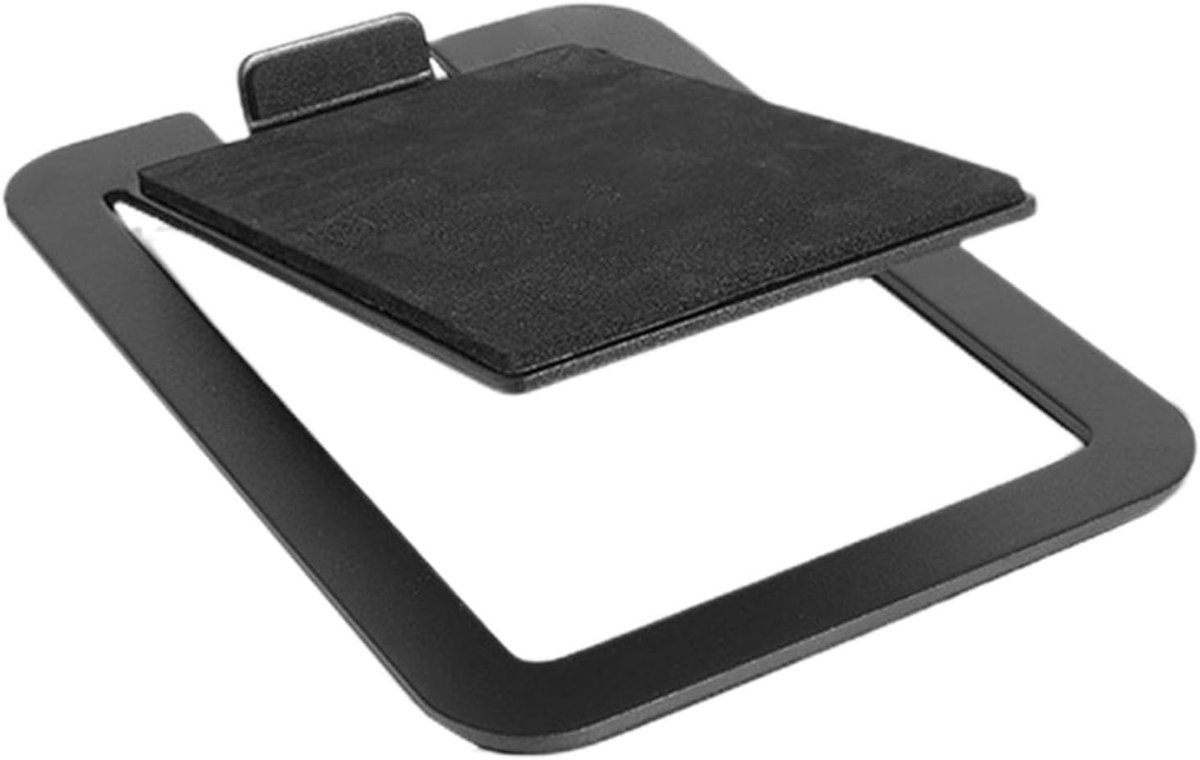 Luidspreker Stands - Desktop Houders - Verbeter Geluid - Minimalistisch Ontwerp - 6 inch Diep - Zwart