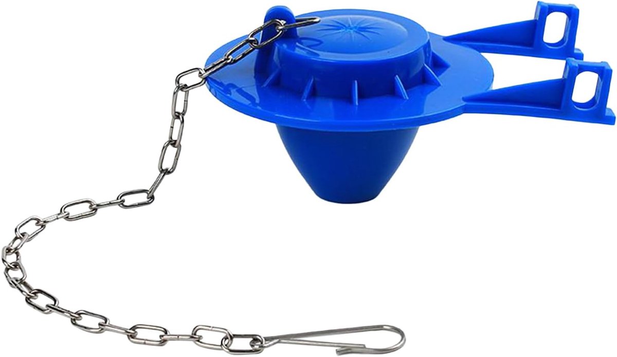 Toilet Spoelbak - Waterbesparend Systeem - Water Besparen - Drievoudig Afdichtingssysteem - 5 cm - Zwart