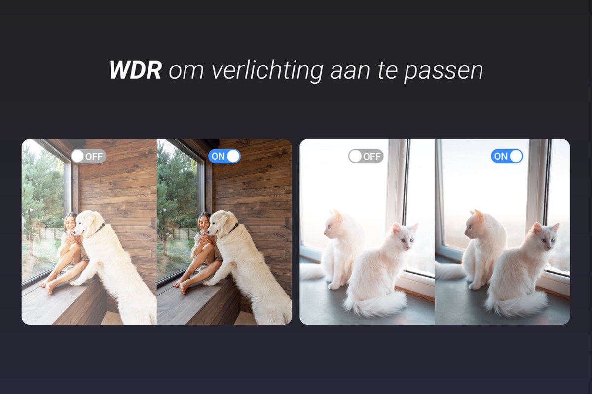 Ezviz H6C 2K+ Beveiligingscamera met Nachtzicht - afbeelding 3