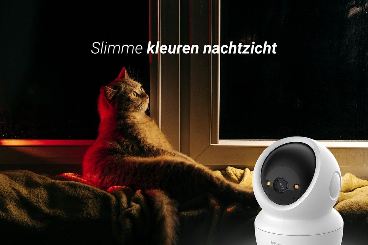 Ezviz H6C 2K+ Beveiligingscamera met Nachtzicht - afbeelding 3