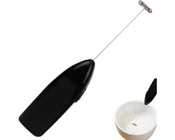 Elektrische Mixer - Koffie Opschuimer - Drankjes Maken - Draagbaar Ontwerp - Compact Formaat - Zilver