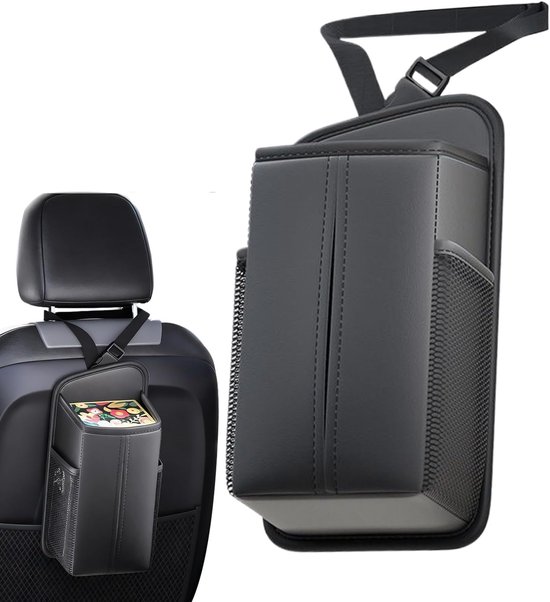 Houder Weefseldoos Auto - Zakdoekjeshouder Opbergvak - Auto Organiseren - Flexibele Installatie - 32.5x15.5x10cm - Enkel attribuut