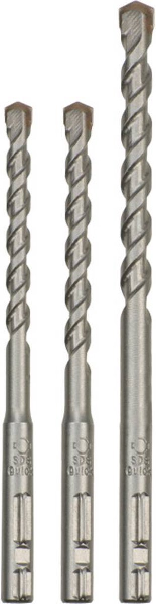 kwb 035600 Beton-spiraalboren set 5 mm, 6 mm, 8 mm SDS-Quick 1 stuk(s)