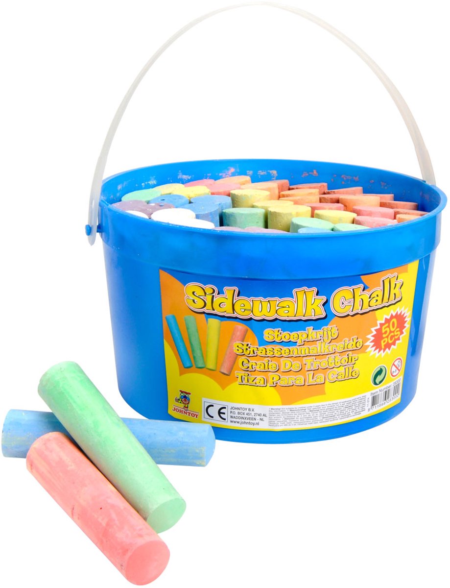 Stoepkrijt 50 Stuks — afbeelding 5