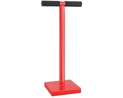Grondstamper 11,5 kg voor grondbewerking, stampvoet van staal, grondplaat 20x20 cm en T-handgreep – stampvoet voor grond bij constructie en bouwwerkzaamheden