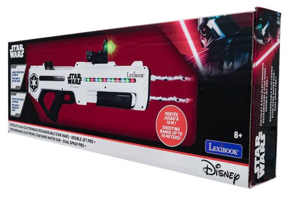 Oplaadbaar elektronisch Star Wars waterpistool met licht- en geluidseffecten