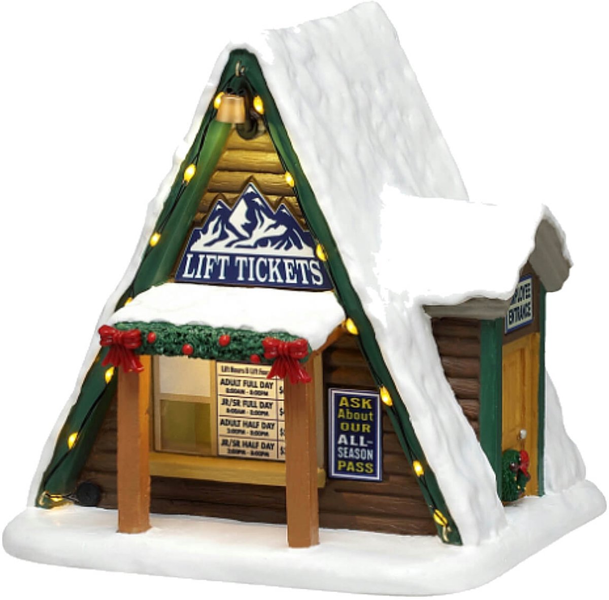 Lemax - Lift Ticket Booth - Met Licht