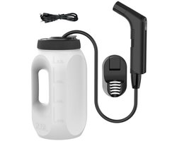 Clerby - Elektrische Draagbare Bidet - 2 Waterstanden - Handdouche zonder Installatie - Bidet Sproeier - Reis Bidet - WC Bidet - 2.5L Watertank