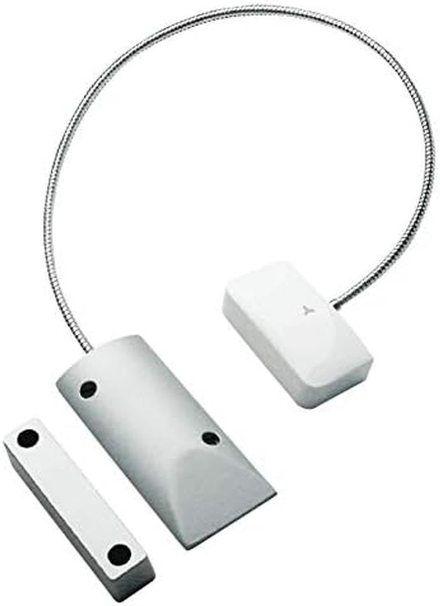 Magnetische Sensor - Deurcontact Alarm - Beveiliging Thuis - Draadloze Installatie - 11 x 10 x 2.6 cm - Wit