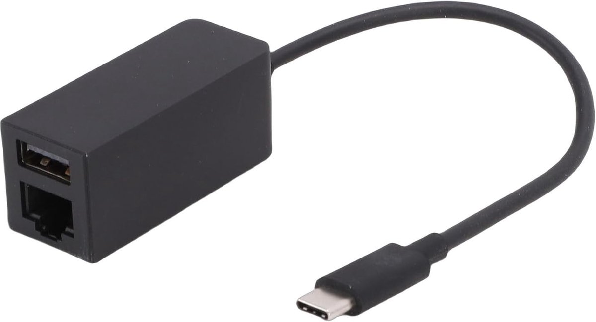 USB C naar Ethernet Adapter - Netwerk Adapter USB 3.0 - Stabiel Internet - 5Gbps Data Transfer