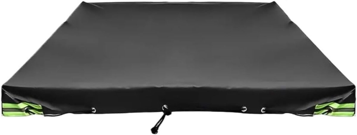 Afdekzeil Aanhanger - Dekzeil Camper - Lading Beschermen - Waterdicht Scheurvast - 208 x 114 x 13 cm - Grijs