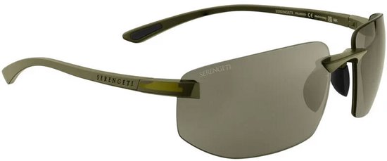 Serengeti Lupton 2.0 SS752004 - Rubberized Khaki - PhD 2.0 Polarized 555nm van Serengeti — afbeelding 2